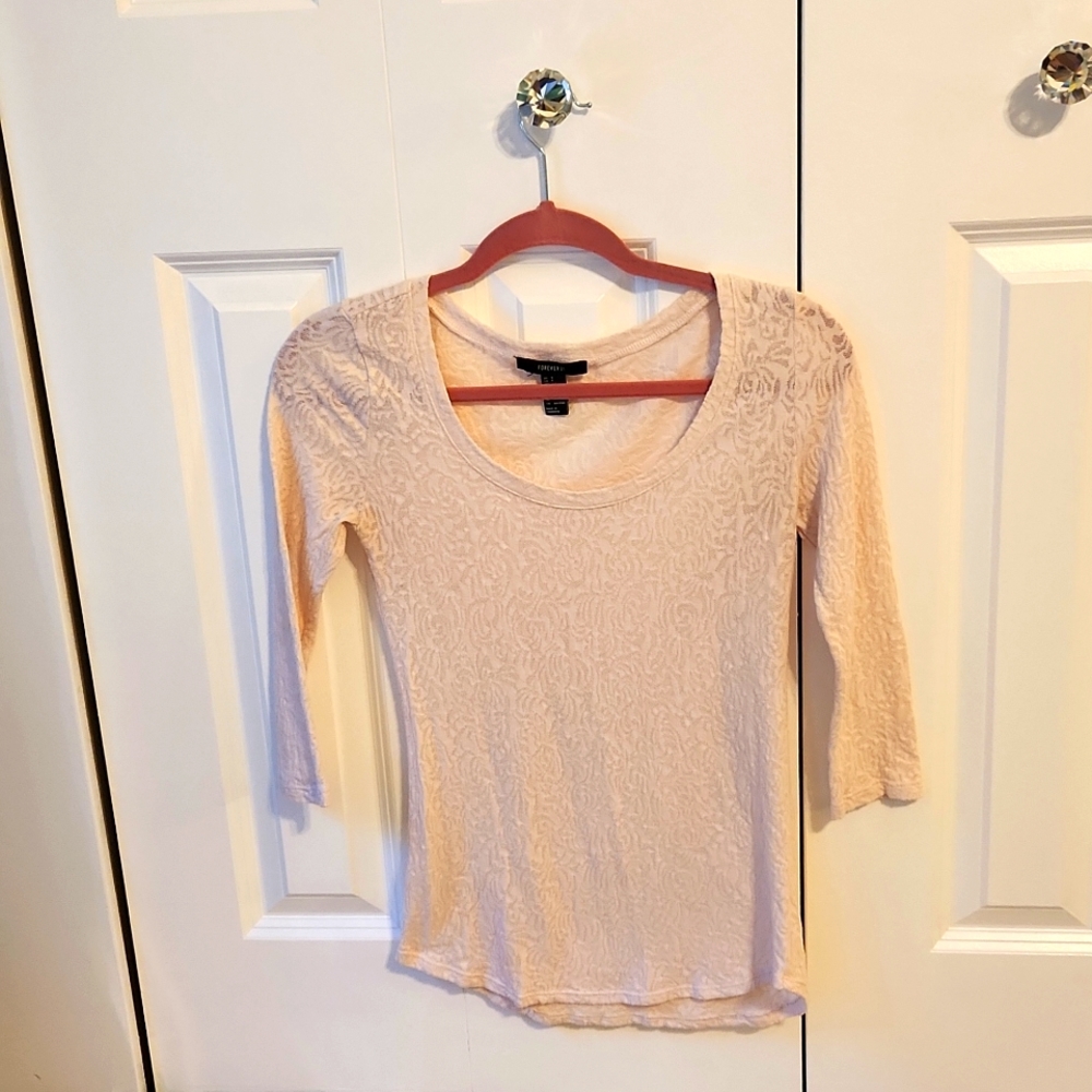 3/4 sleeve top